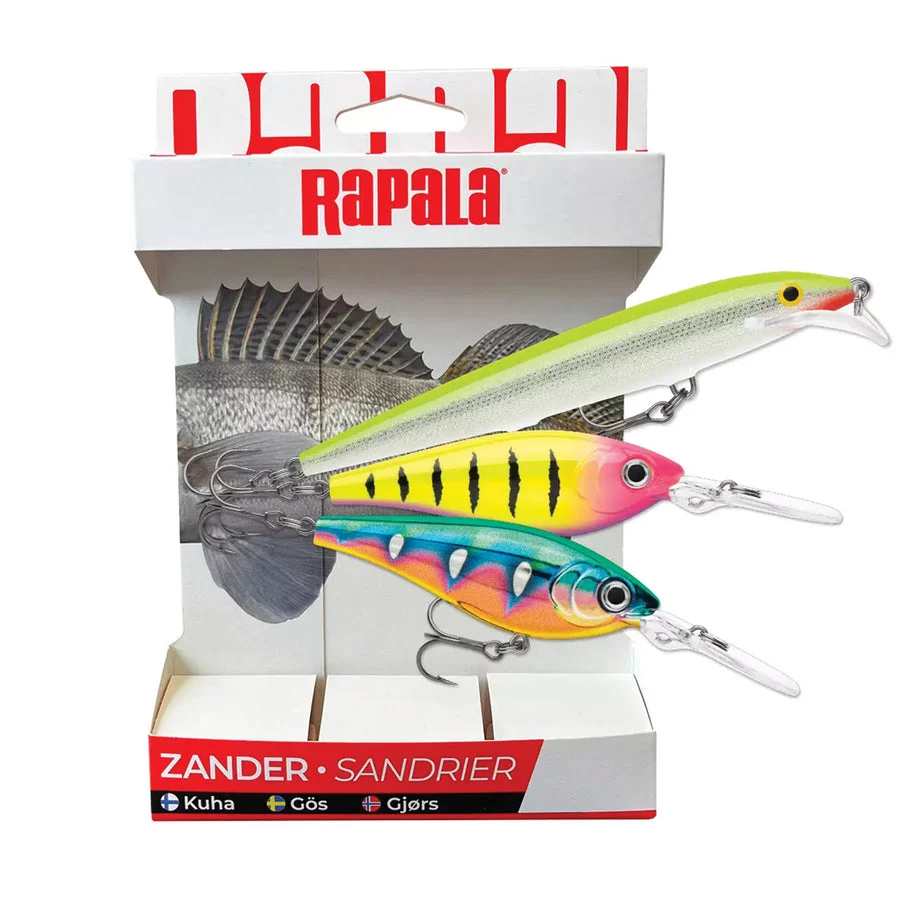 Rapala Essentials Zander Trolling Wobblersett Gjørs - Image 2