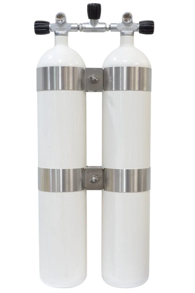 Flaskesett dobbel 8,5 L 232 bar CE - Image 2
