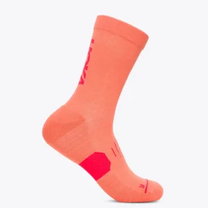Hoka U GPX CREW RUN SOCK Neon Cantaloupe