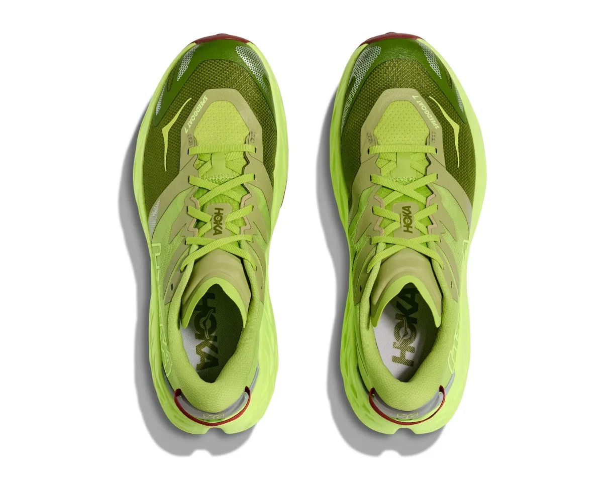 Hoka M SPEEDGOAT 7 Kiwi / Neon Yuzu - Image 4