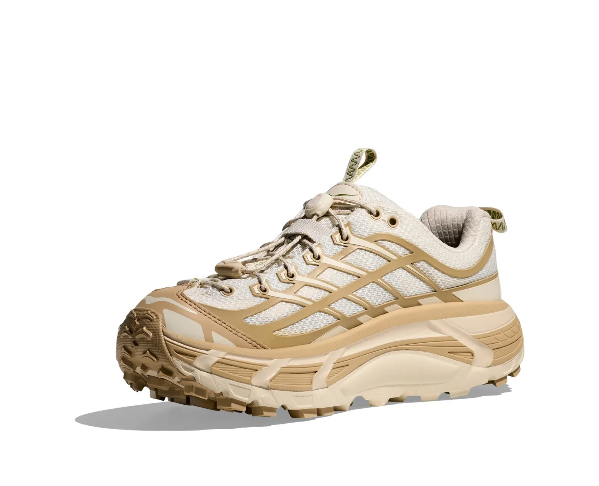 Hoka U MAFATE THREE2 WORDMARK Khaki / Oatmilk - Image 5