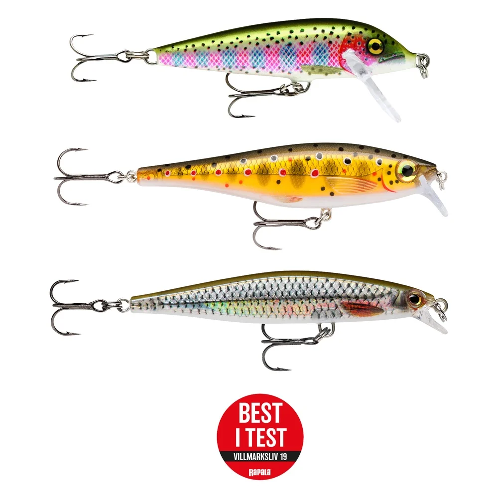 Rapala Best i Test Ørretsett 3pk wobblersett