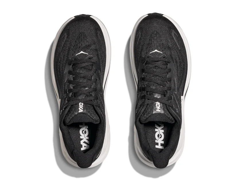 Hoka M CLIFTON 10 WIDE Black / White - Image 4