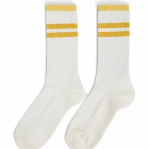 Amundsen Sports Oslo Crew Socks White/Buttercream