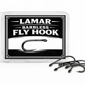 Barbless Fly Hook 25pk | Lamar