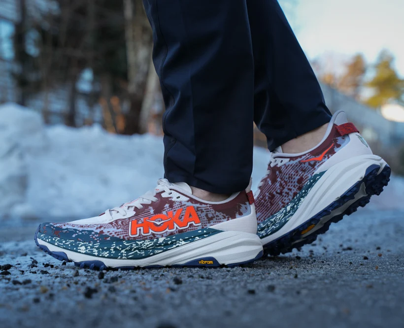 Hoka M SPEEDGOAT 6 Putty / Blue Twilight - Image 2