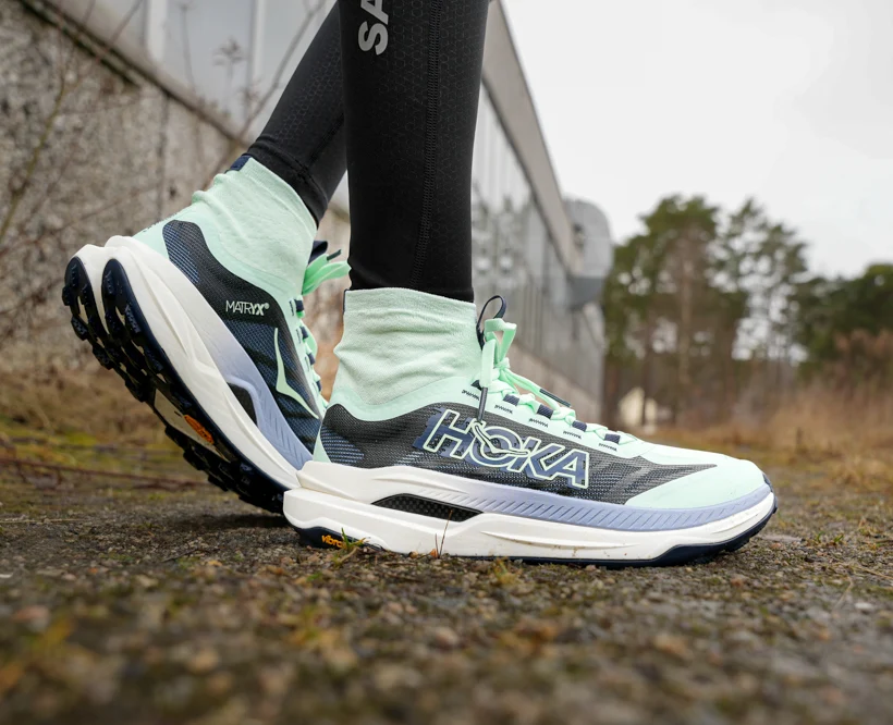 Hoka W TECTON X 3 Mint Fluorite / Varsity Navy - Image 3