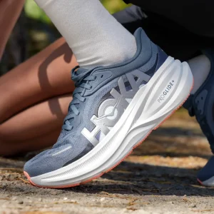 Hoka W CLIFTON PRO Faded Navy / Glimmering Blue