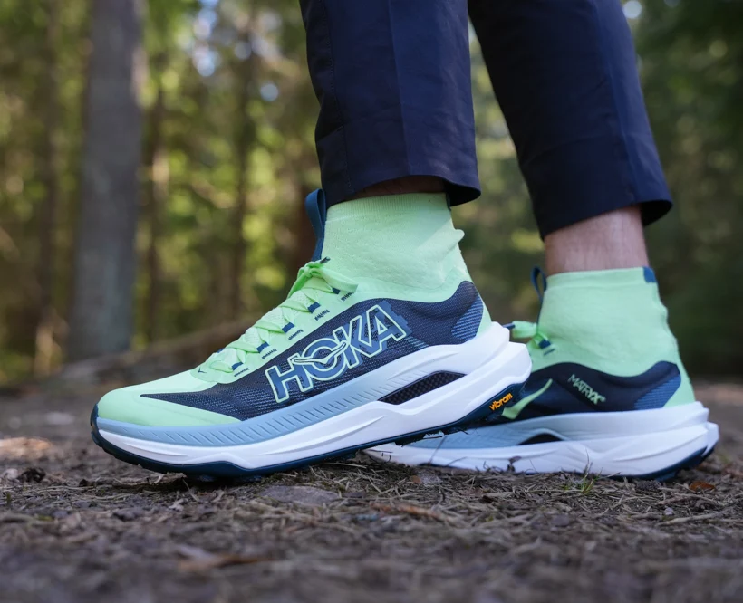 Hoka M TECTON X 3 Tart Apple / Blue Twilight - Image 2