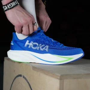 Hoka M MACH 7 Cobalt Blue / Neon Green