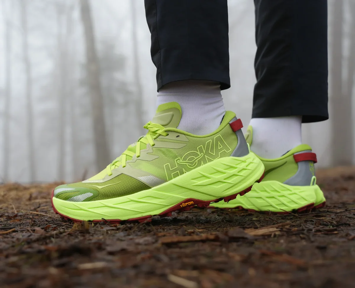 Hoka M SPEEDGOAT 7 Kiwi / Neon Yuzu