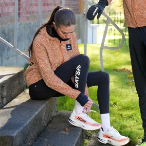Saysky W Reflective Blaze Jacket Orange Aop