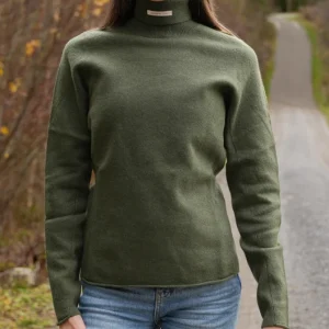 Amundsen Sports Boiled Turtle Neck Womens Earth