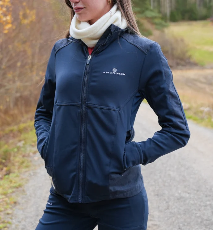 Amundsen Sports 5Mila Jacket Womens Dark Navy - Image 2