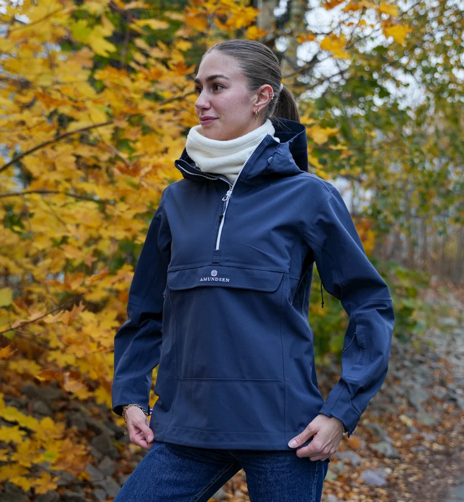 Amundsen Sports Amundsen Peak Anorak Womens Faded Navy - Image 3