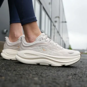 Hoka W BONDI 9 WIDE River Rock Grey / Alabaster