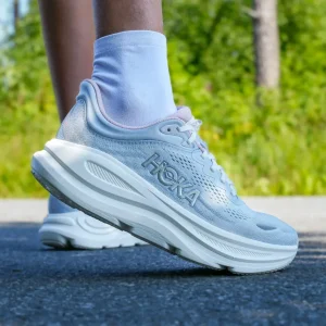 Hoka W BONDI 9 GLM Alabaster / Mineral Blue