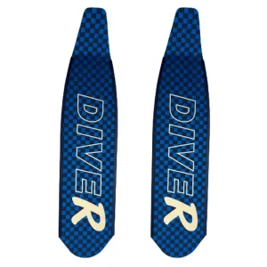 DiveR Hypetex blue knight fridykkerfinner