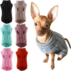 Strikket hundegenser