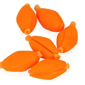 Nappindikator Orange Foam 6pk - Høy visibilitet