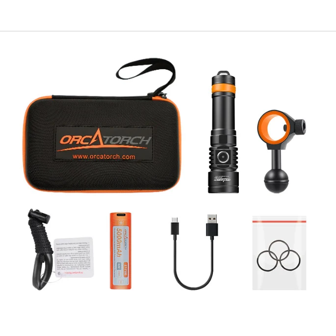 Orcatorch D710V MK2 videolykt - Image 3