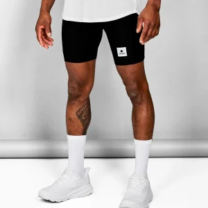 Saysky Flow+ Race Short Tights 7" Black