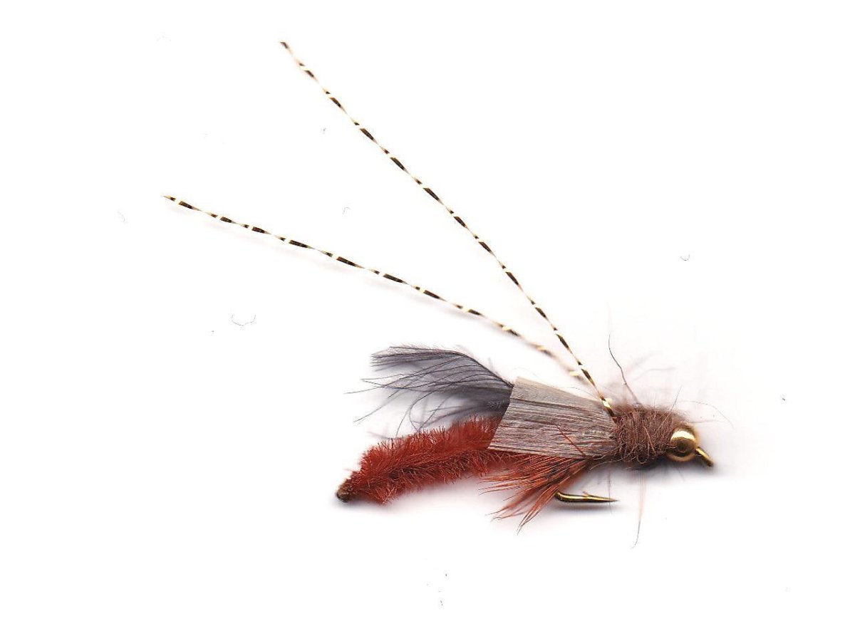 Boname Caddis Brown larveflue - Image 2